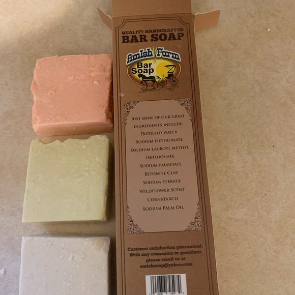 Bath Amish Farm Homemade Hand Cut Bar Soap Poshmark
